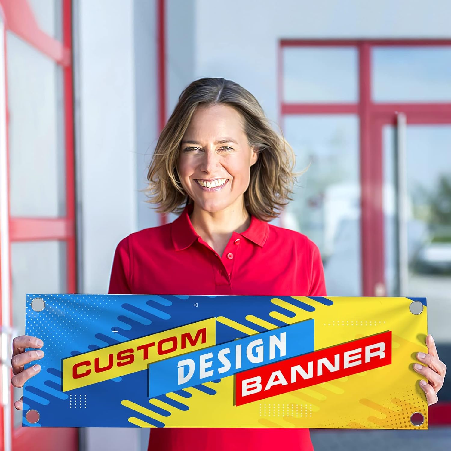 DP BOUTIQUE Custom Banners and Signs Personalized Customizable 13oz Vinyl Banner with Full Color for Parties, Business, Birthday, Back to School(3'*8') - Image 9